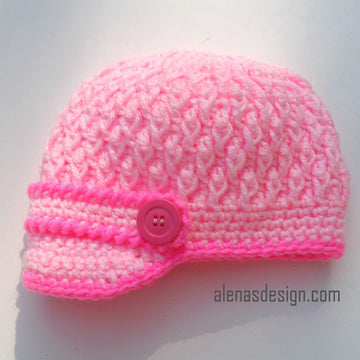 Two-Button Visor Hat