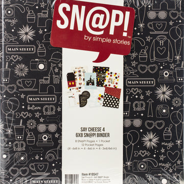 Simple Stories Sn@p! Binder 6"X8" - Say Cheese 4