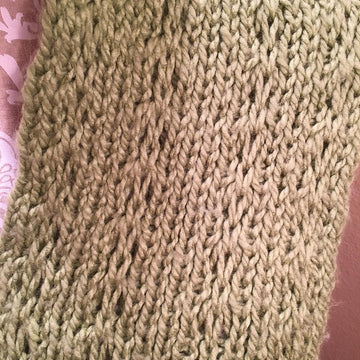 Chunky Lacy Infinity Scarf