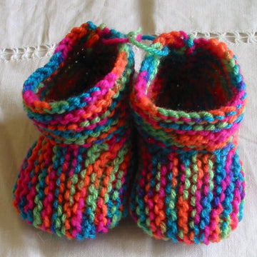 Colourful Bootees