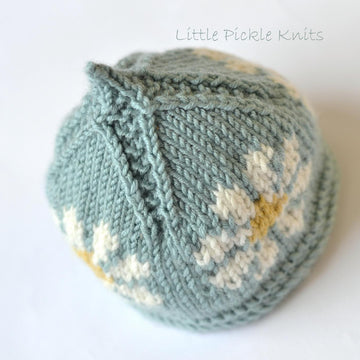 Baby beanie 'Little Daisy Flower'