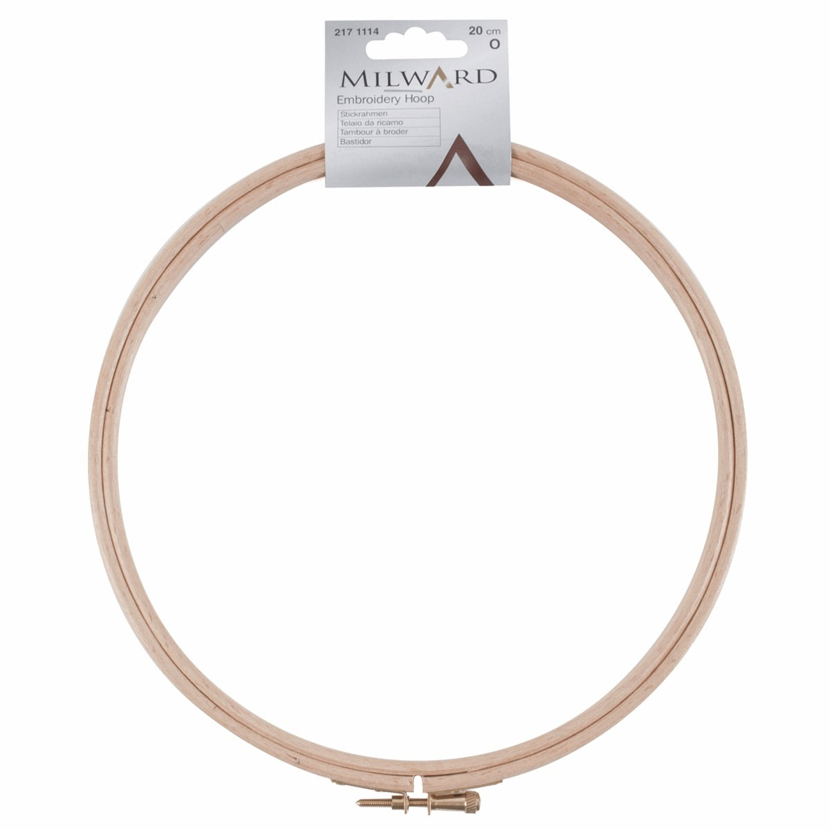 Milward Embroidery Hoop - 8in (20cm)