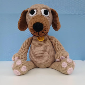 Crochet Amigurumi Toy Dog Pattern - Buddy the Dog