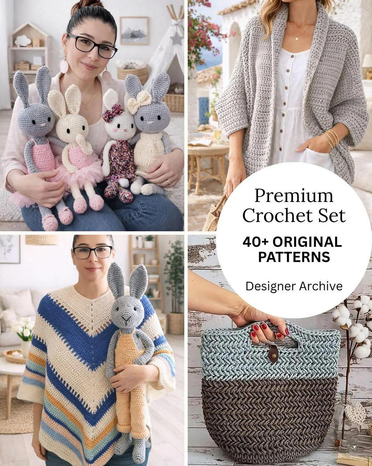 Premium Crochet Set 40+