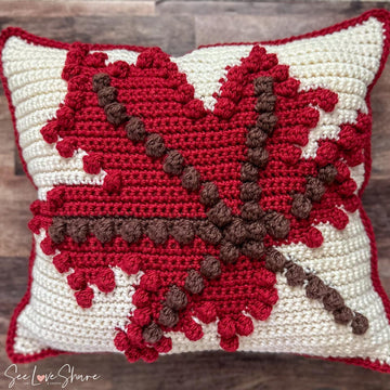 Maple Leaf Cushion Cover