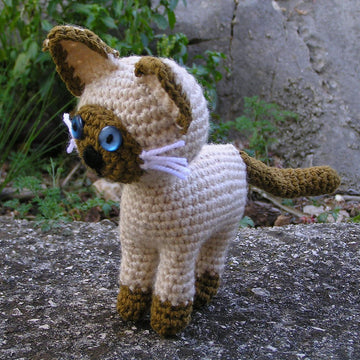 Siamese cat amigurumi