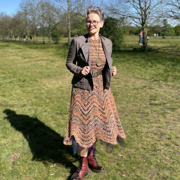 Loose Loop Wave Dress