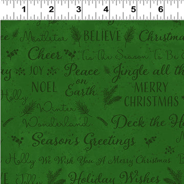 Clothworks O' Christmas Tree - Green - CWY3237-25