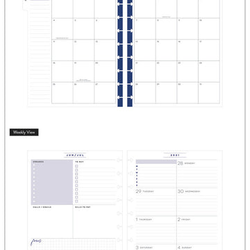 The Happy Planner Indigo Classic 18 Month Planner