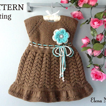 Knitting Pattern Baby Dress