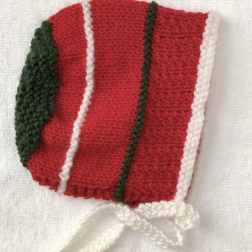 Christmas Twist Baby Bonnet