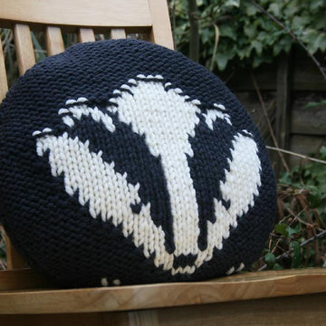 A Badger Pillow