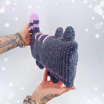 Cat Pillow Crochet Pattern Purrrest