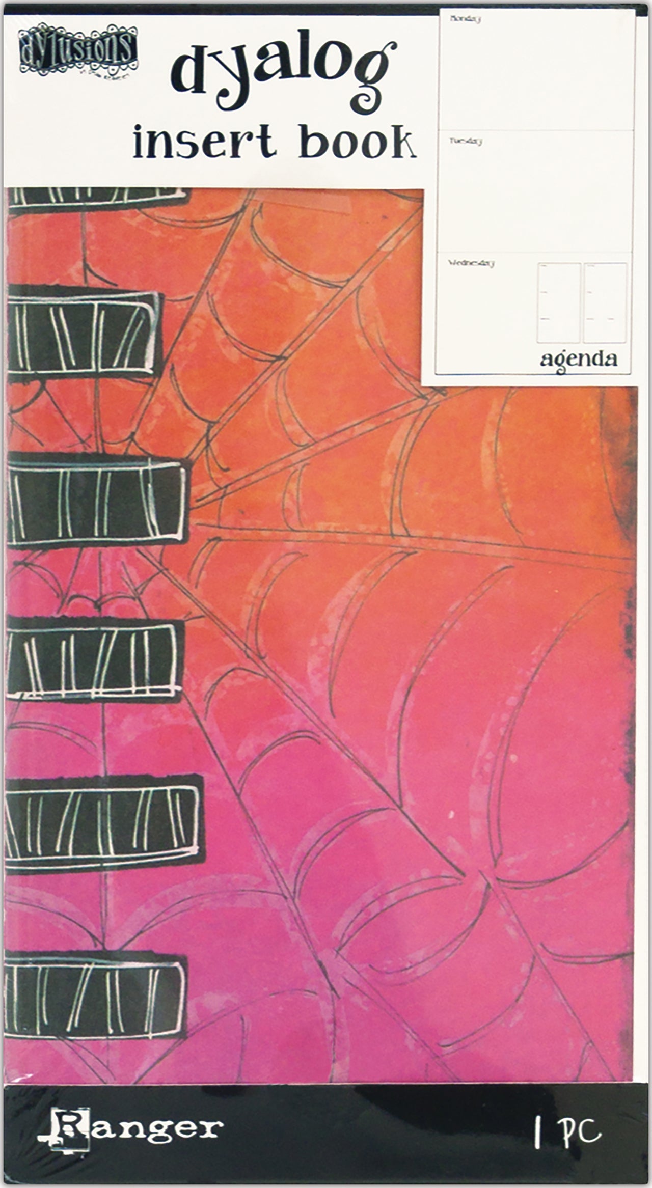 Ranger Dyan Reaveley's Dylusions Dyalog Insert Book 4.375"X8.25" - Agenda