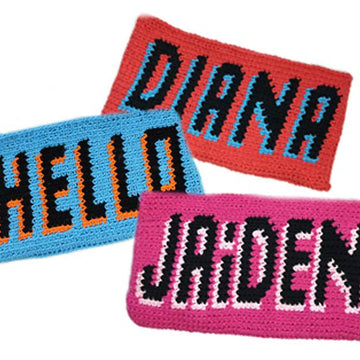 Alphabet Letters Tapestry