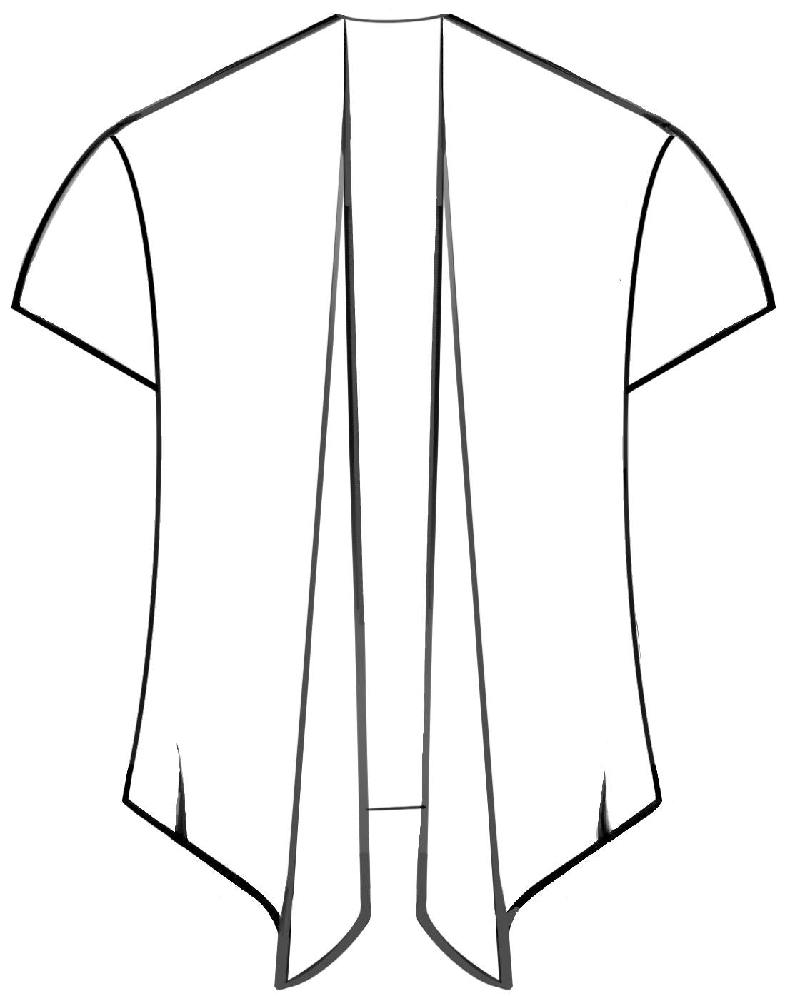 Short Sleeve Long Summer Cardigan