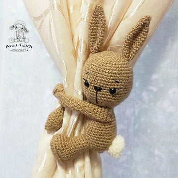 Rabbit Curtain Tie back
