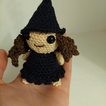 Witch with cat