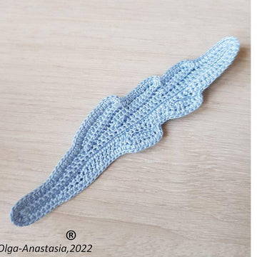 Blue big leaf 1