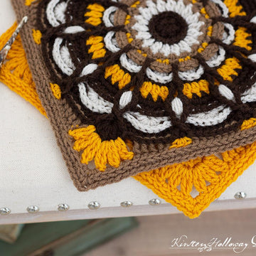 Autumn Radiance Sunflower Square