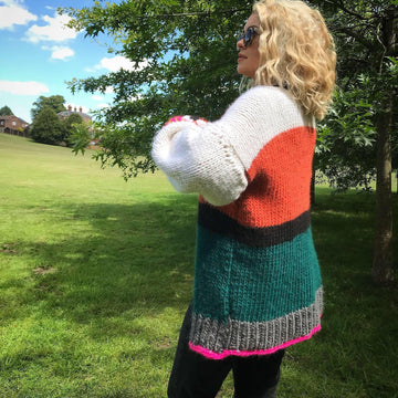 Alice in Boholand Chunky knit Cardigan