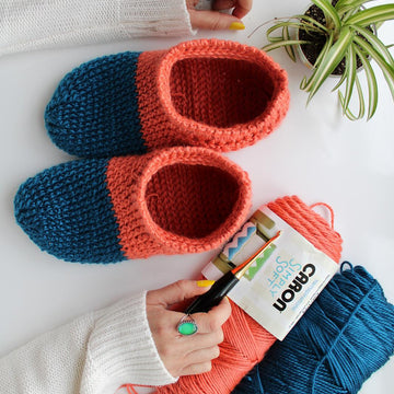 Dipped Lolly Slippers