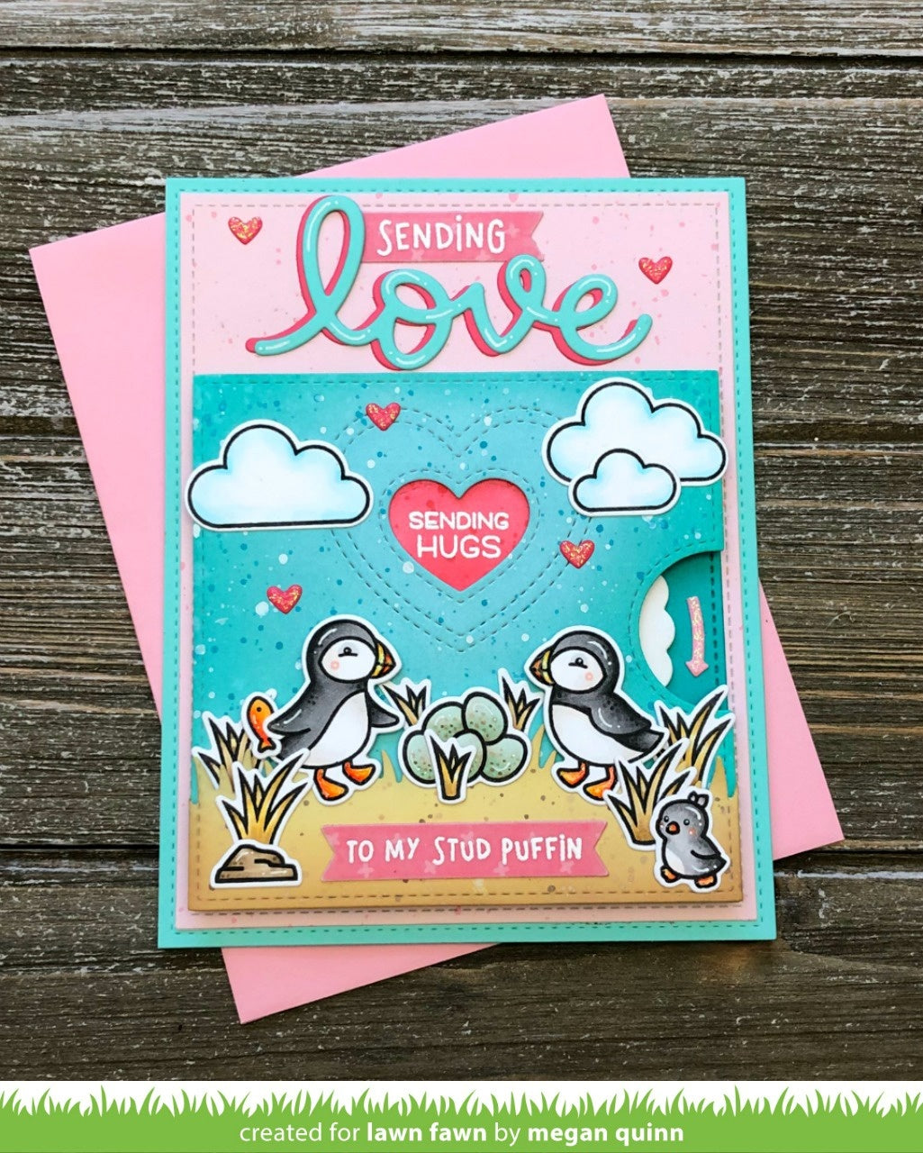 Lawn Fawn Clear Stamps 3"X2" - Stud Puffin