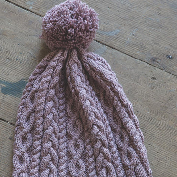 Aran Bobble Hats