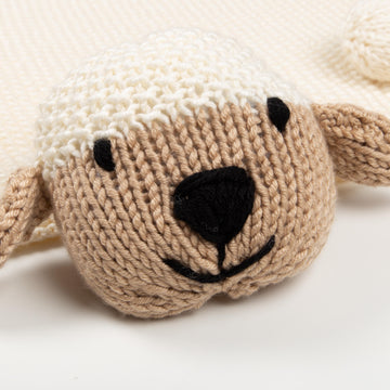 Baby pram lamb blanket