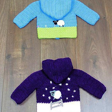 Spring Scene Jacket Crochet Pattern #289