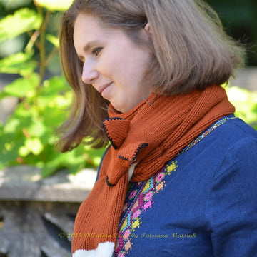 Red Foxy Scarf