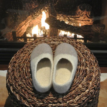 Warmest Wool Felted Slippers