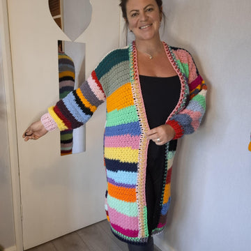 Scrappers Delight Midi Cardy
