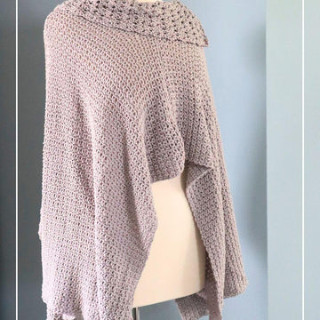 Pebble Path Poncho