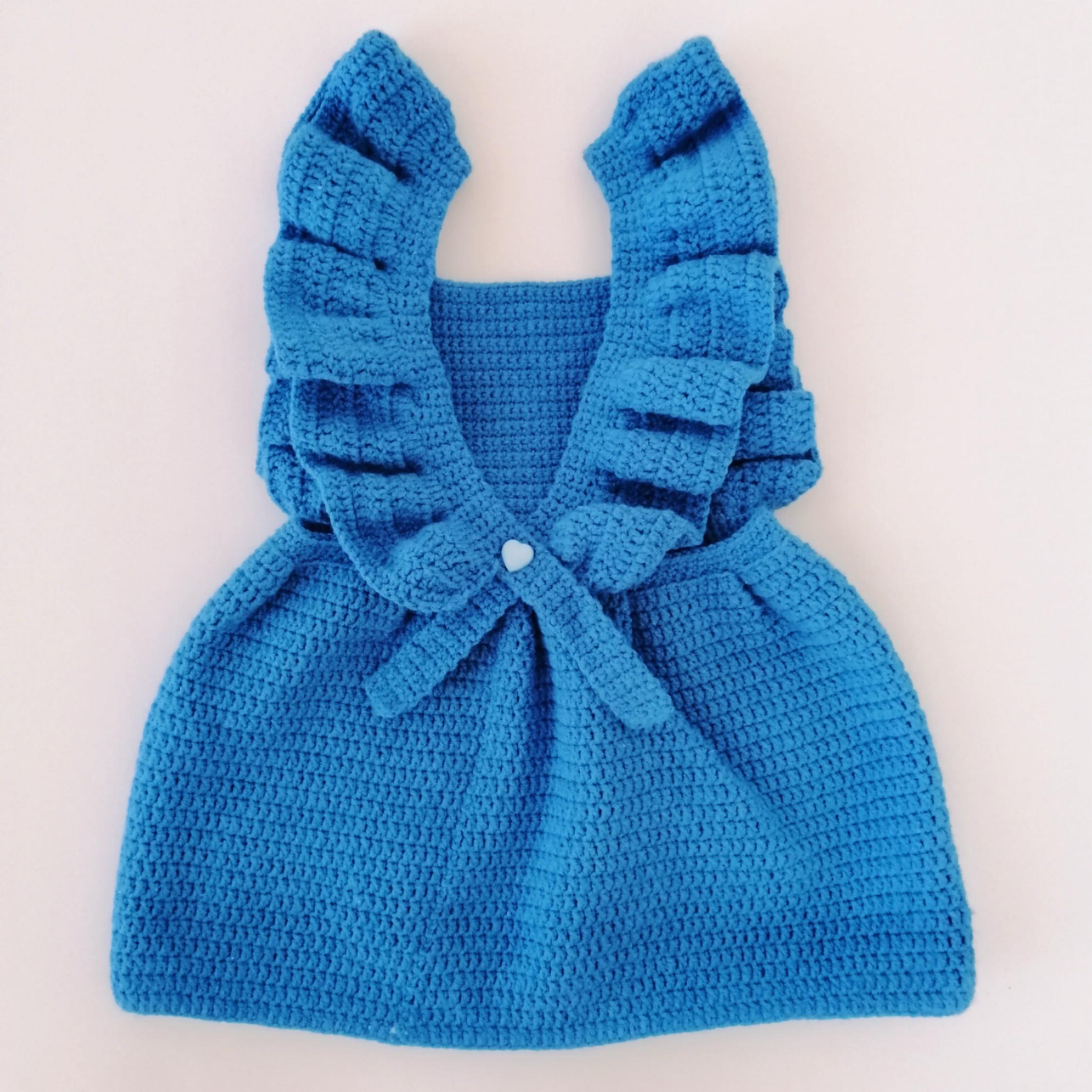 Enchanted Baby Girl Dress Crochet Pattern