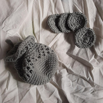 Don't Forget the Face Scrubbies (and Bag)