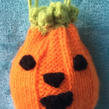 Halloween Pumpkin Drawstring Gift Bag
