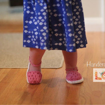 "Summer Waves" Baby Sandals