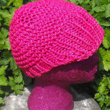 SUPERFAST JOCKEY CAP HAT KNITTING PATTERN - MADMONKEYKNITS