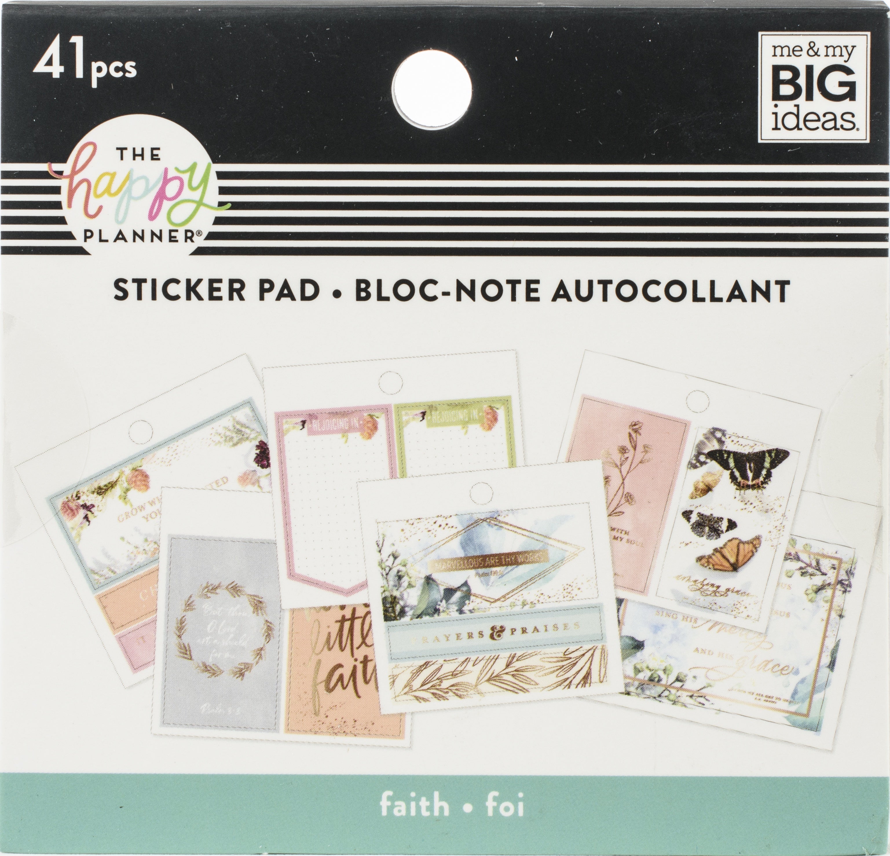 The Happy Planner Tiny Sticker Pad - Faith, 41/Pkg