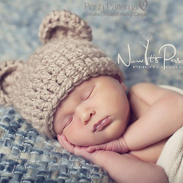 Baby Bear Hat Crochet Pattern 214