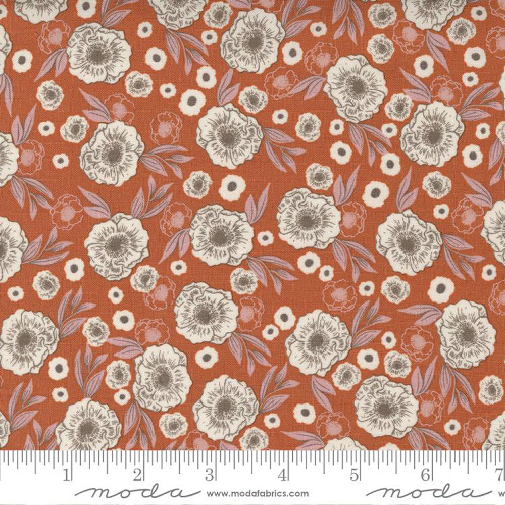 Moda Fabrics Slow Stroll - Pumpkin (45544-13)