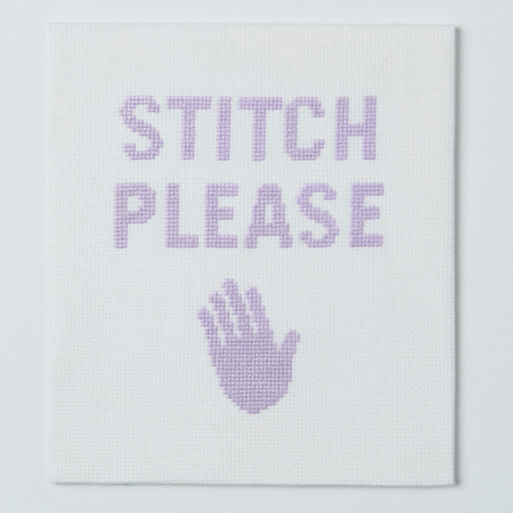 Wool and the Gang Stitch Please Cross Stitch Kit