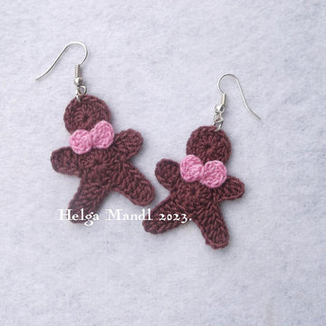 Gingerbread earrings