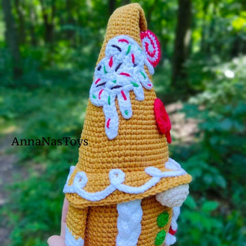 Сhristmas gingerbread gnome girl