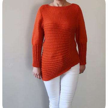 Stylish Asymmetrical Sweater