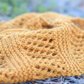 Honeycombs Knit Scarf