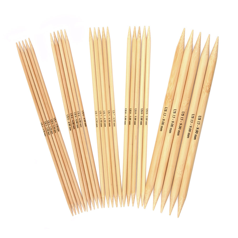 Craftsy 8 Inch Bamboo Double Pointed Needles