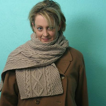 Learn to Knit an Aran Shawl