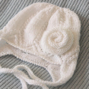 Baby Hat Rose